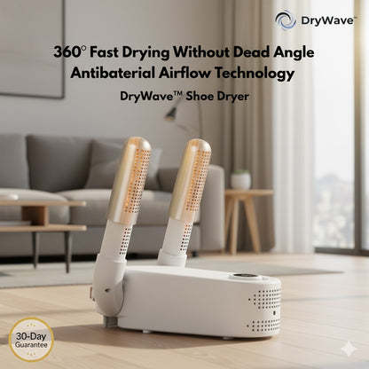 DryWave™ Shoe Dryer [360° Antibacterial Airflow]